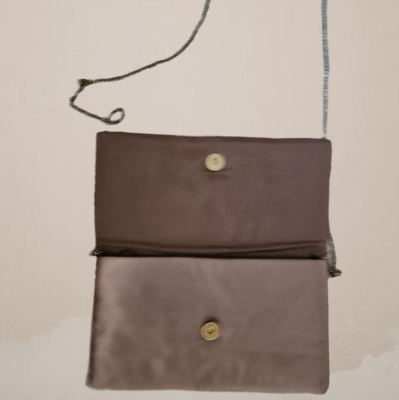 Charming Charlie’s Evening Sequin & Satin Clutch - Picture 4 of 6